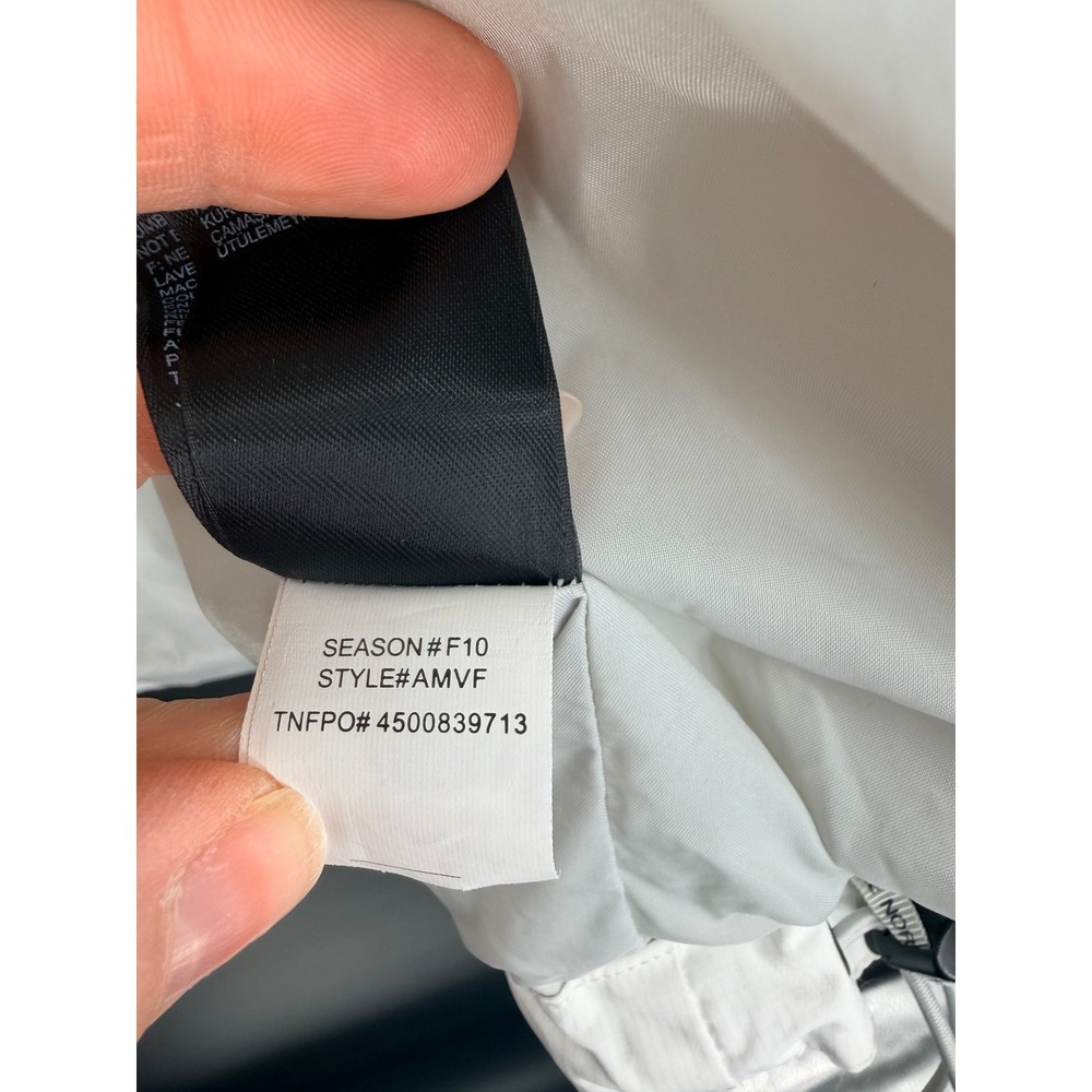 The North Face HyVent Jacket Womens S White Good Waterproof Hooded Rain Coat - Picture 16 of 16